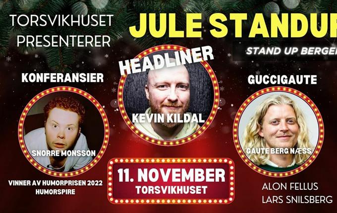 Jule StandUp på Torsvikhuset