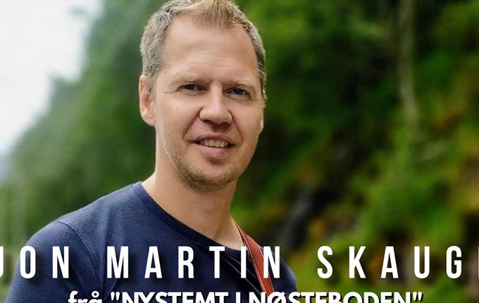 Jon Martin Skauge i GJERSTAD KYRKJE Konsert "Dag for Dag" på Osterøy