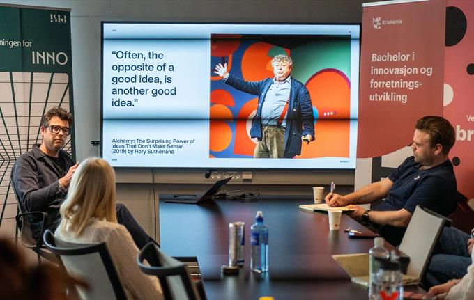 Hvordan pitche en god ide?  v/Startup Lab (går over 2 dager)