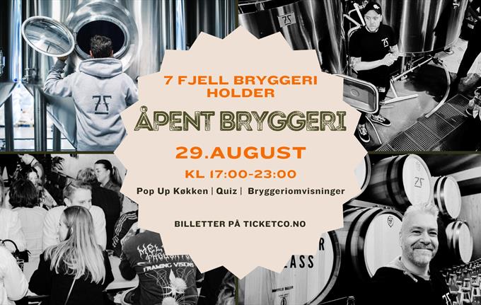 ÅPENT BRYGGERI 29.AUGUST