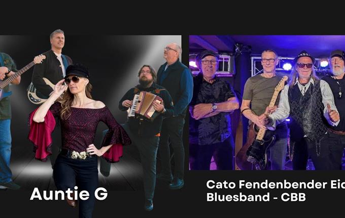 Double Concert: Auntie G + Cato Fenderbenders Bluesband - CBB