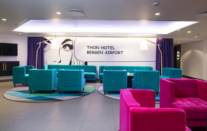 Thon Hotel Bergen Airport - Lobby