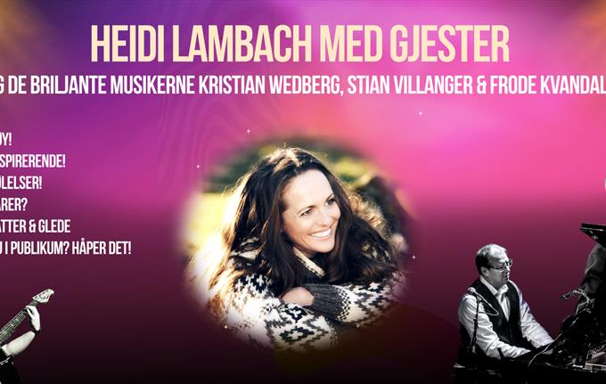 Heidi Lambach med gjester og band