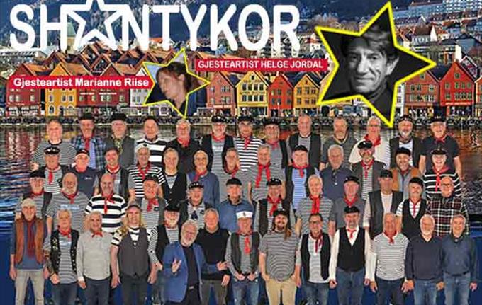 CHARLIE'S BAR. Konsert med Bergen Shantykor og Helge Jordal