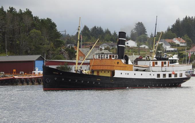 DS Oster fra Fonnes til Bjørsvik 17. august