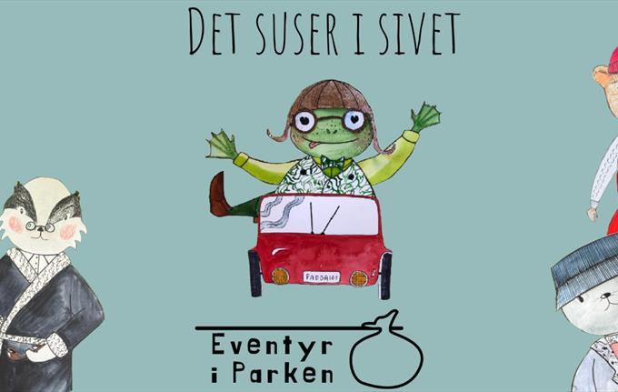 Teater i Nygårdsparken, søndag 1.juni kl.13:30: "Det suser i sivet"