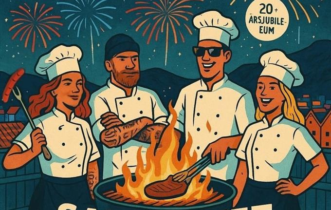"Chefs on Fire" på Sanntaket