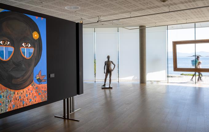 Art and a view