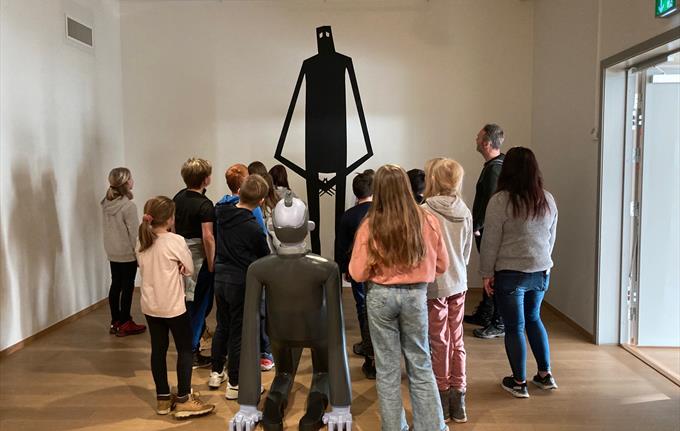 Familieverkstad og kunstomvising