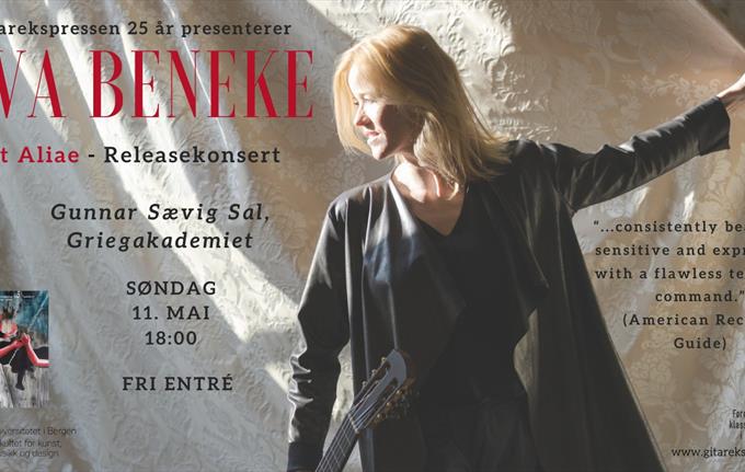 Releasekonsert med Eva Beneke