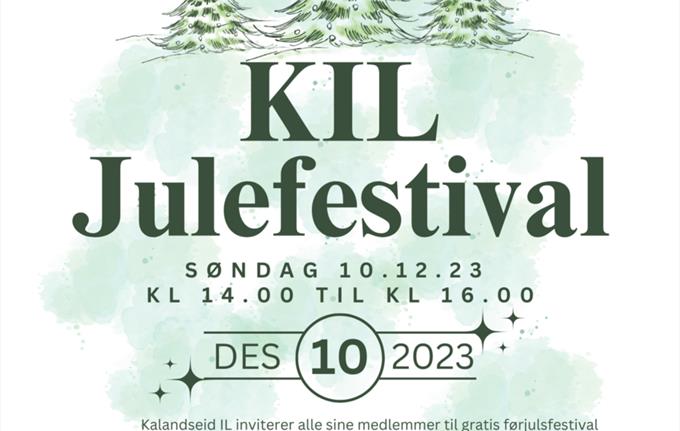 KIL Julefestival for små og store i Kalandseid IL