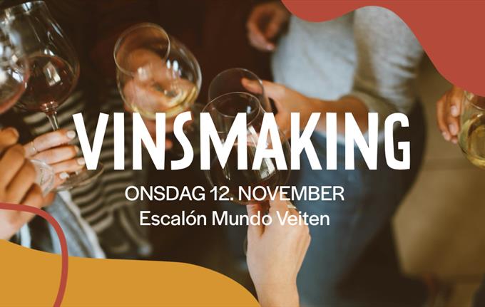 VINSMAKING med spansk vin & tapas @Veiten
