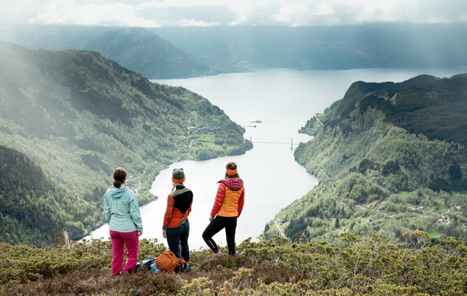 View of the Hardangerfjord