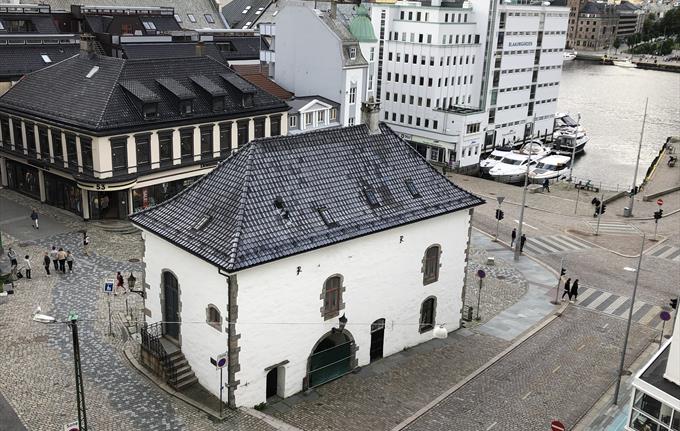 "Murhvelvingen" or "Muren", seen from above