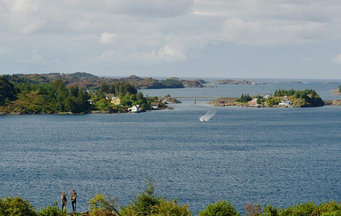 View from the campsite