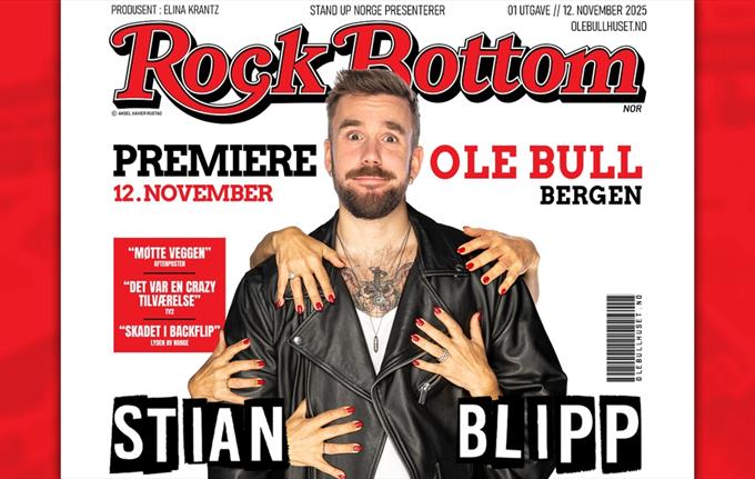«STIAN BLIPP – ROCK BOTTOM»