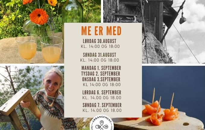 Laksagiljo på Vikaberget med Bygdasjarm - Kulturarvfestivalen i Indre Vestland