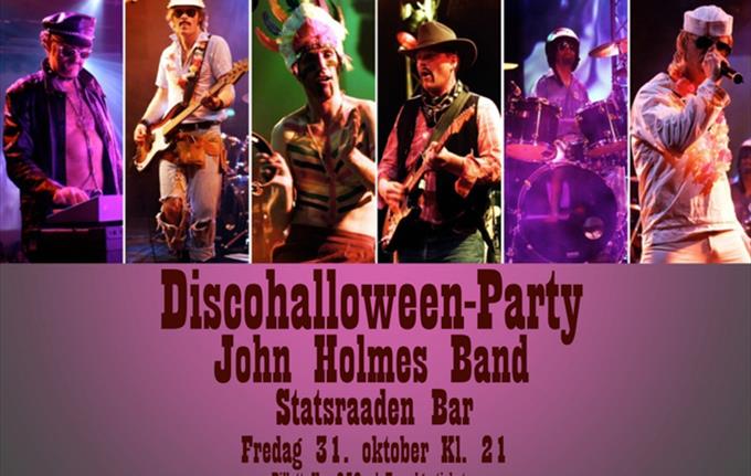 John Holmes Band Discohalloween-Party
