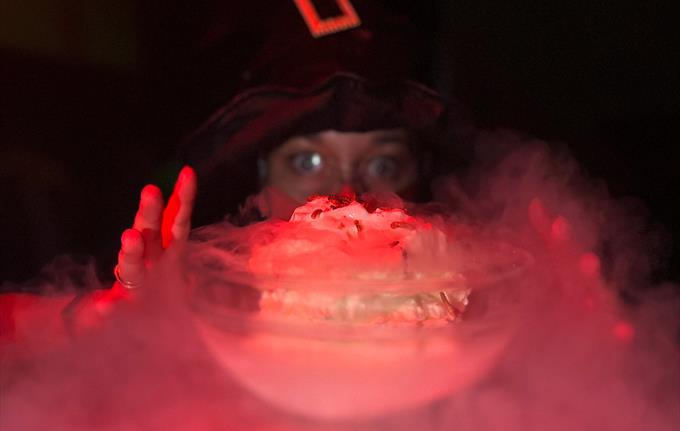 Halloween på VilVite - Gøy for de yngste