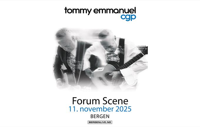 Tommy Emmanuel - Flyttet til tirsdag 11. november 2025