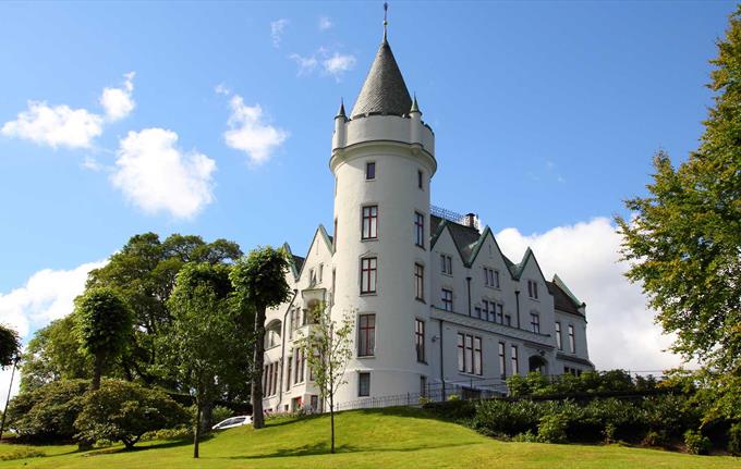 The King's residence in Bergen