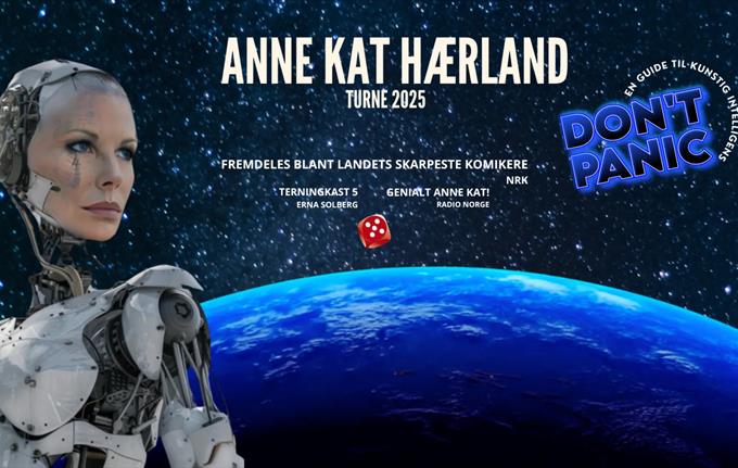ANNE KAT HÆRLAND - DON´T PANIC - En guide til kunstig intelligens?