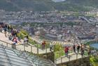 View of Bergen and surroundings