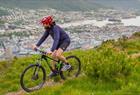 Mountain Bike auf Fløyen