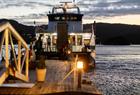 Chartered boat departure from Restaurant Cornelius