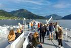 Fjord cruise in the fjords