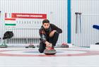 Curling at Vestkanten shopping mall in Bergen