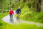 Mountain Bike auf Fløyen