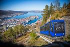 Fløibanen funicular - new carriages in 2022