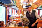 A train conductor on the Flåm Railway