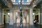 Foyer with Bård Breivik statue