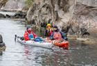 Guided kayak trip