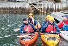 Guided kayak trip