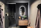 Bathroom with shower (fjord suite 1)