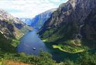 A bird's eye vieww of the fjord