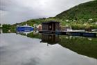 The boat docked in Mjøsvågen