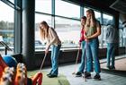 Minigolf at Vestkanten shopping mall in Bergen