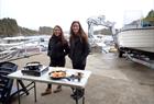 Fishing and outdoor cooking outside Bergen