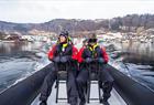 Fjord safari on the Hardangerfjord in a fast paced RIB-boat