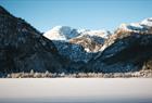 Guided snowshoeeing hike