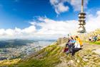 Relax on Mt. Ulriken