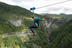 The zipline in Flåm