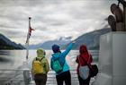 Fjordcruise at the Hardangerfjord