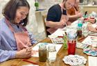 Event is designed for both beginners and those that already painted with watercolor