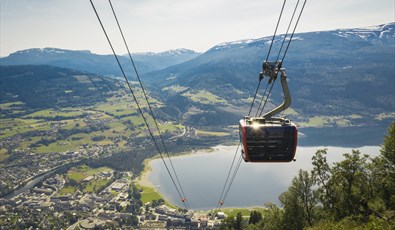 Guten Blick auf den Vossevangen.