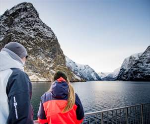 Fjord tours from Bergen in winter